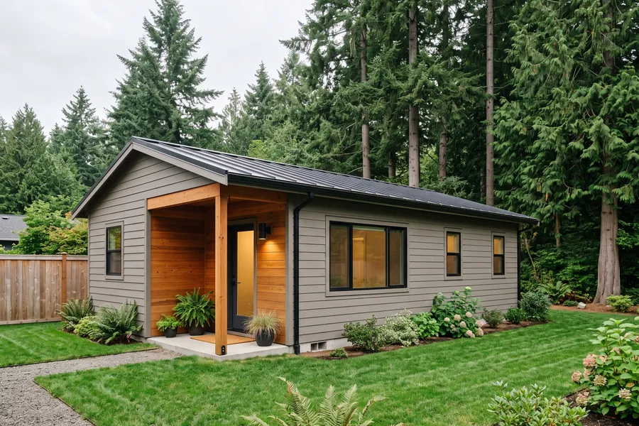 ADU Construction project in Bellingham, WA by Monarca Construction