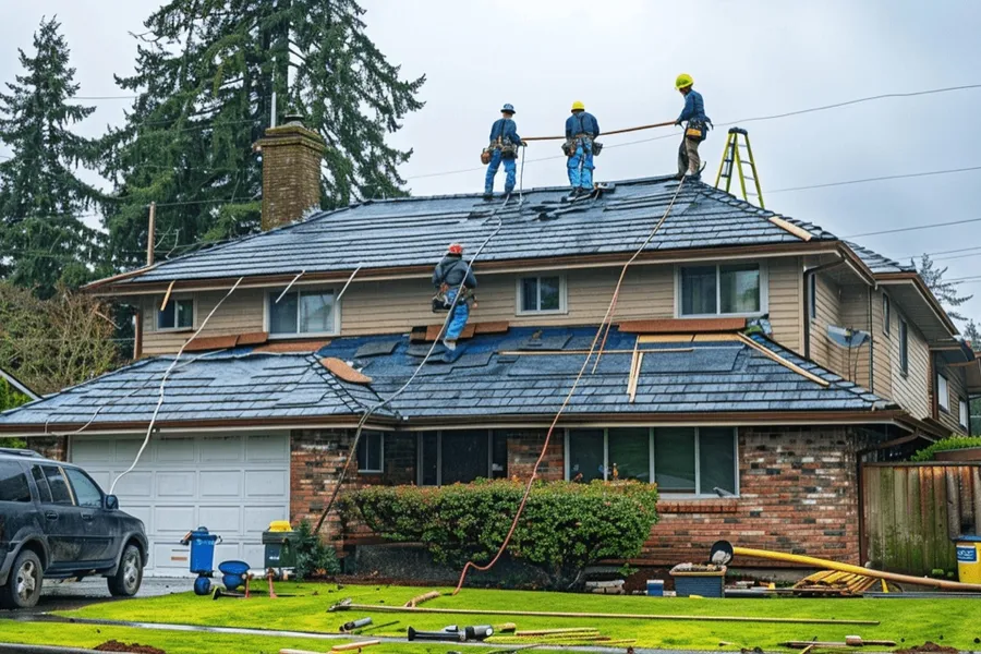 Roofing project in Bellingham, WA by Monarca Construction